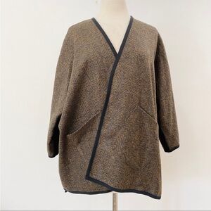 Madewell cape/ open cardigan